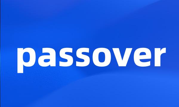 passover