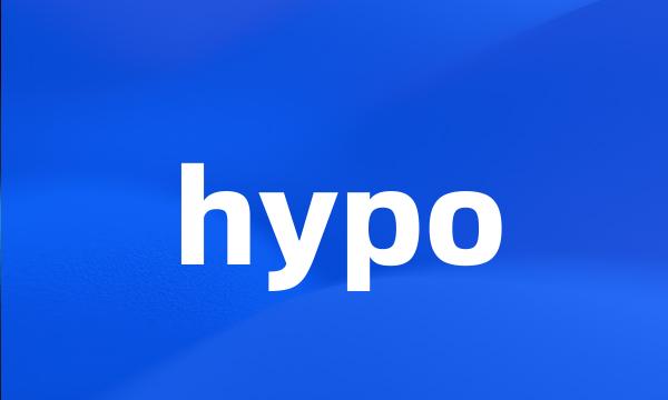 hypo