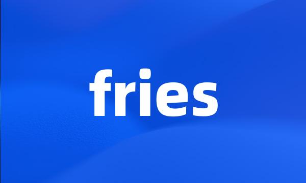 fries