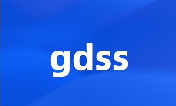 gdss