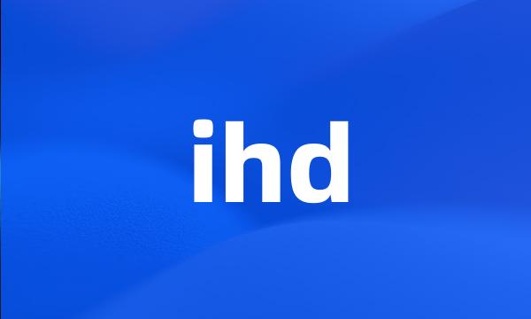 ihd