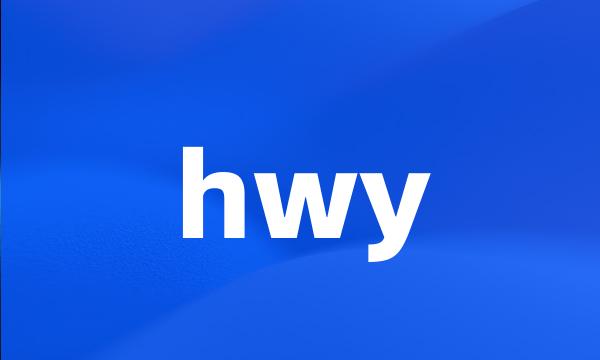 hwy