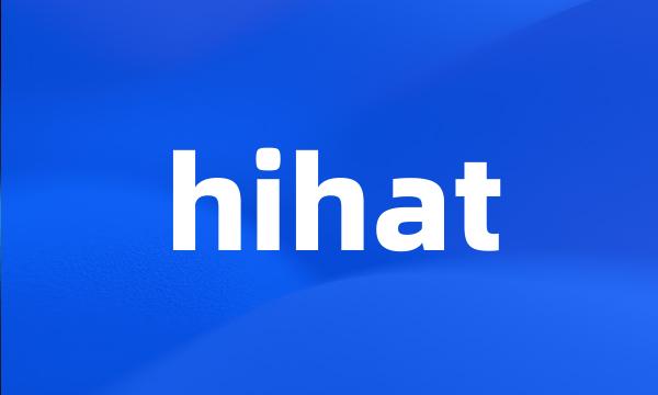 hihat