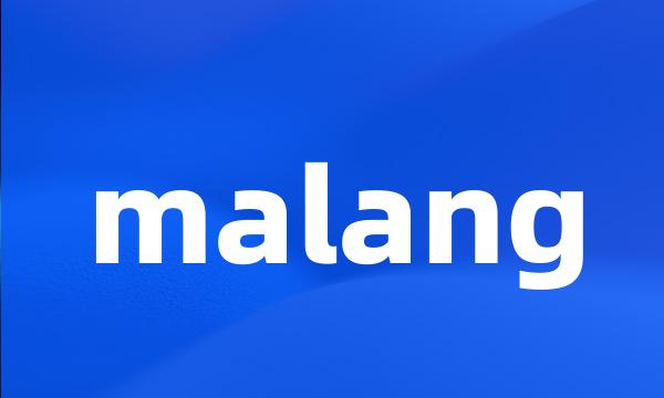 malang