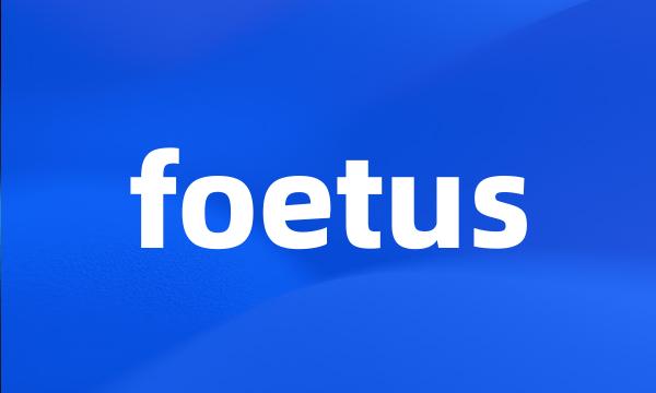 foetus