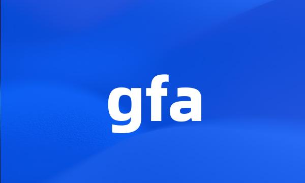 gfa