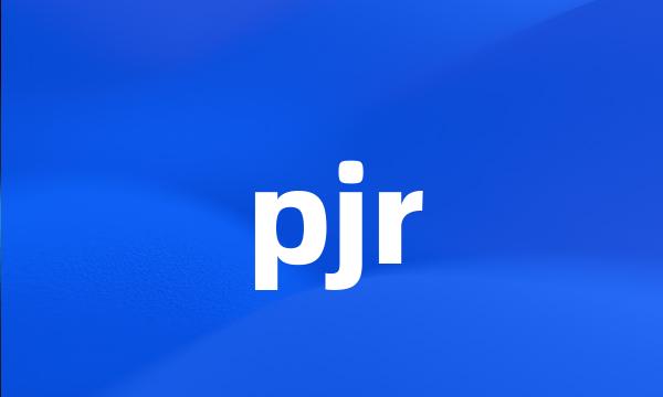 pjr