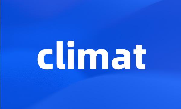 climat