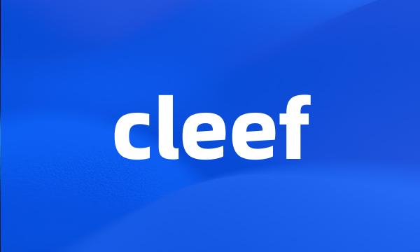 cleef