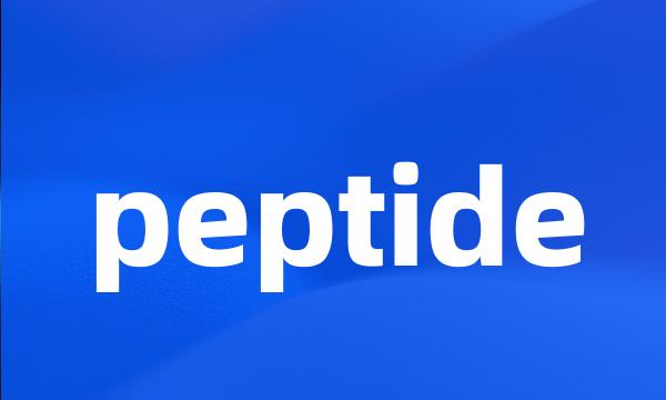 peptide