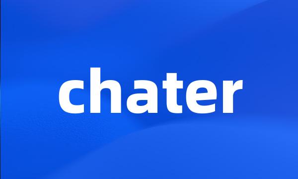 chater