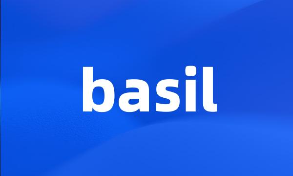 basil