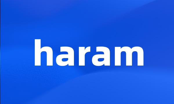 haram