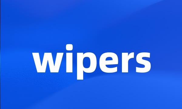 wipers