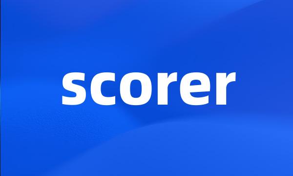 scorer