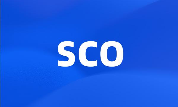 SCO