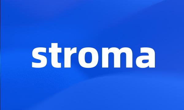 stroma