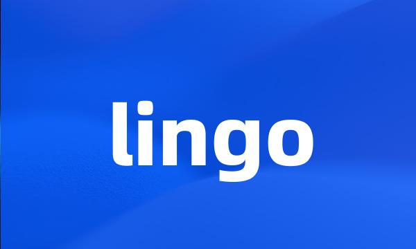 lingo