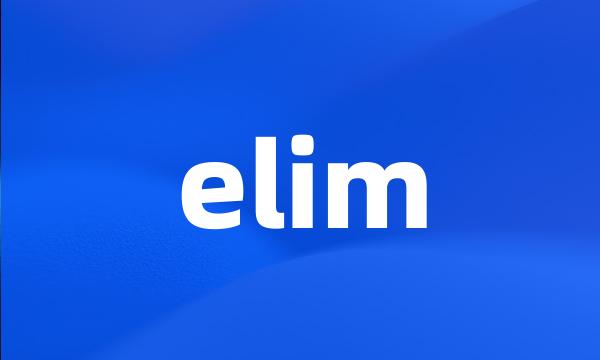 elim