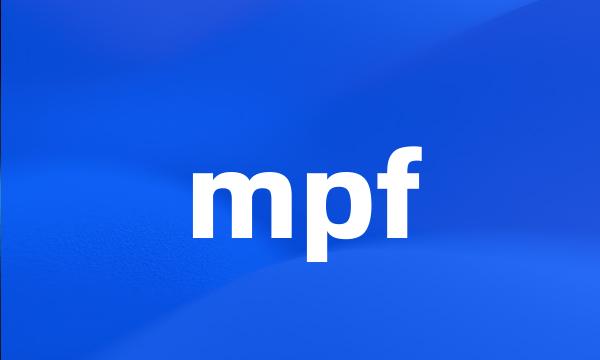 mpf