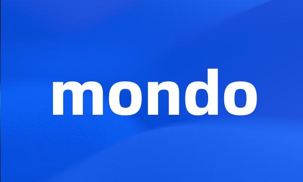 mondo