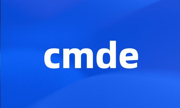 cmde