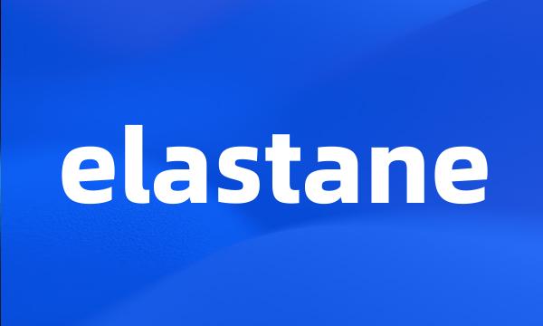 elastane