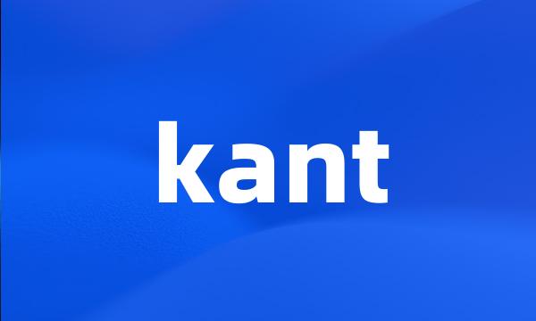 kant