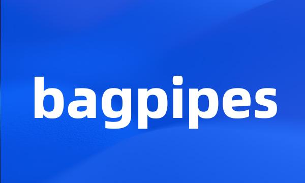 bagpipes