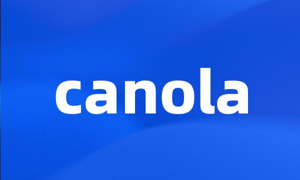 canola