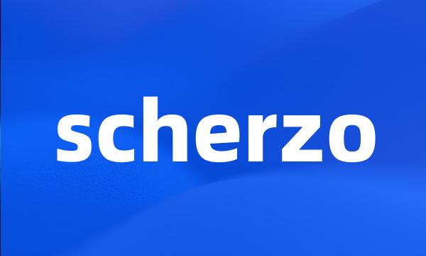 scherzo