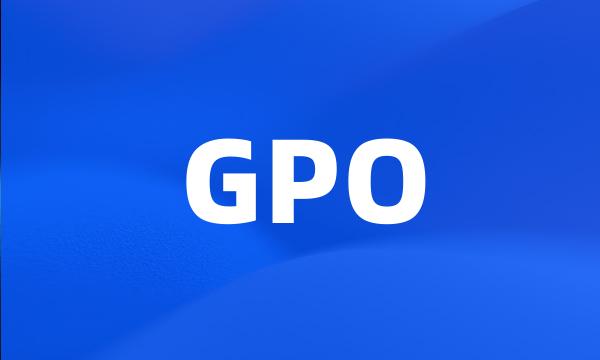 GPO