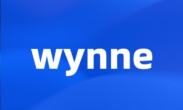 wynne