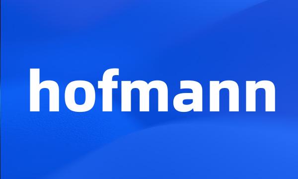 hofmann