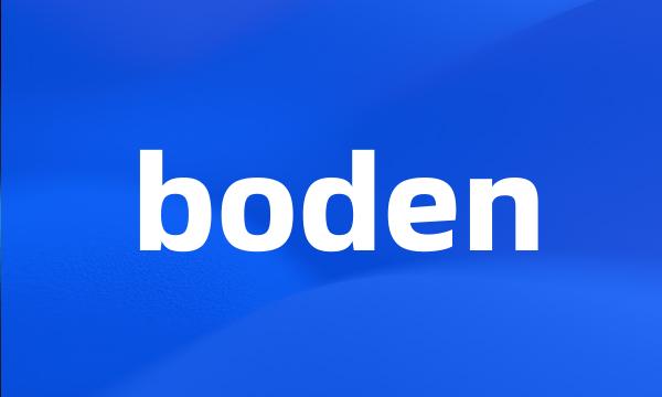 boden