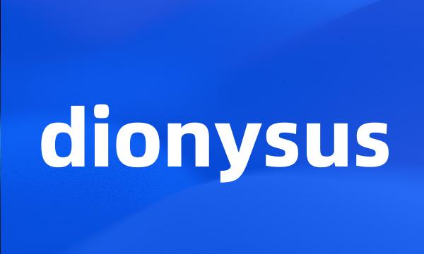 dionysus