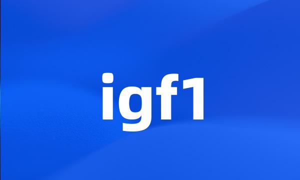 igf1