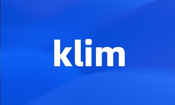 klim