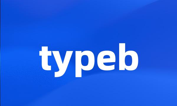 typeb