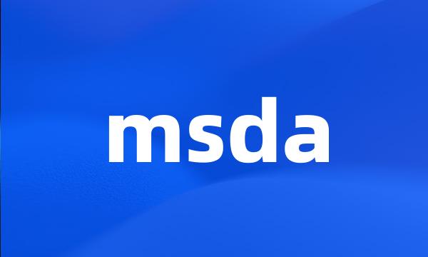 msda