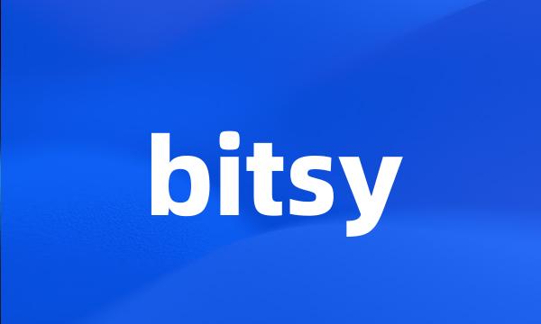 bitsy