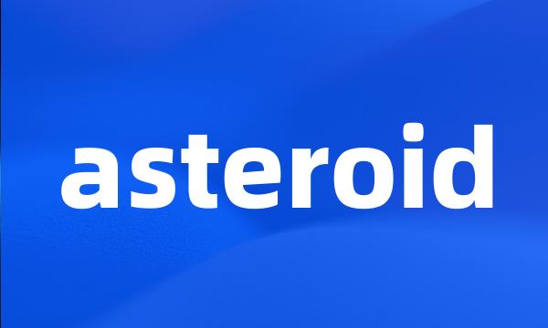 asteroid