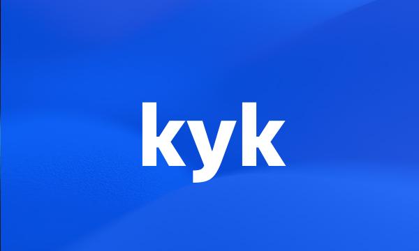 kyk