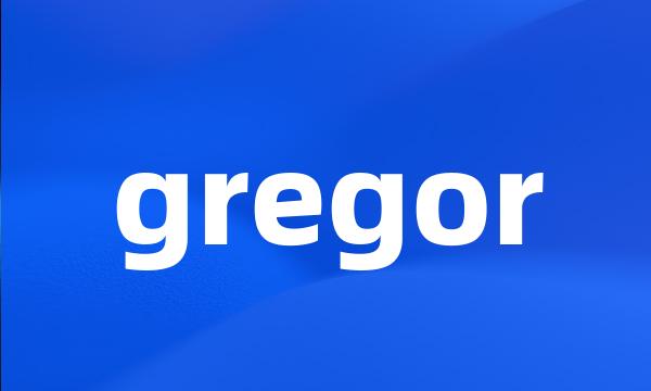 gregor