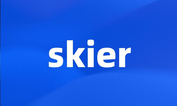 skier