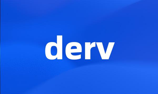 derv