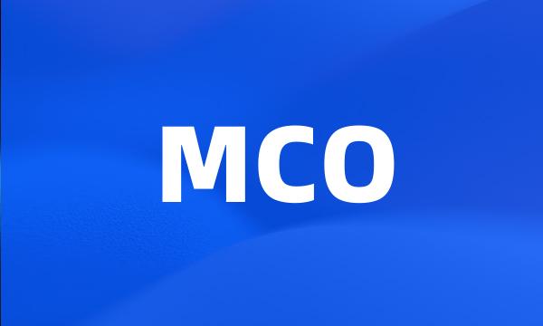 MCO