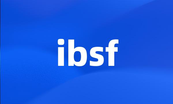 ibsf