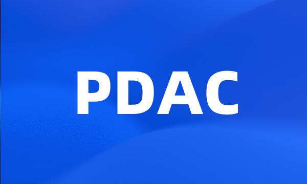 PDAC