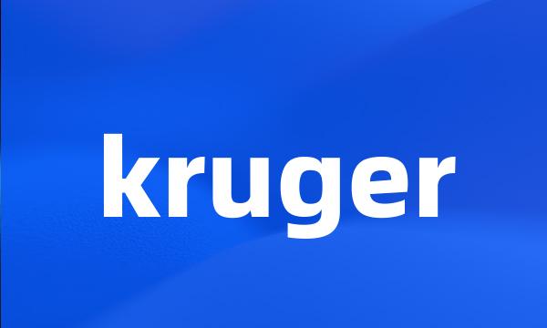 kruger